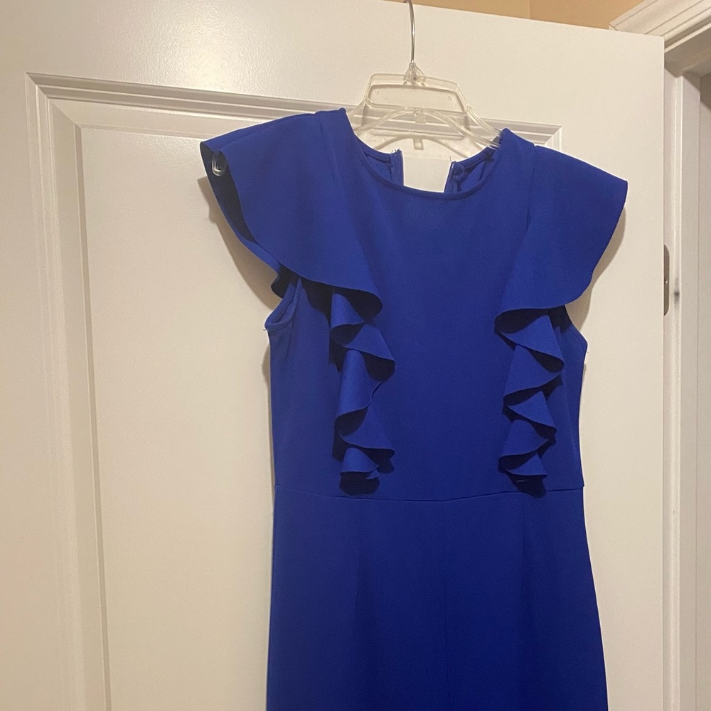 Royal blue jumpsuit